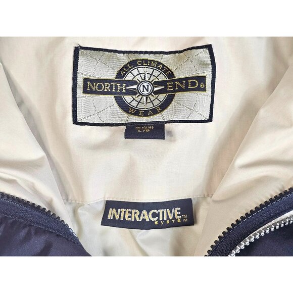North End Beige & Black Interactive System Jacket Mens L - Picture 4 of 16